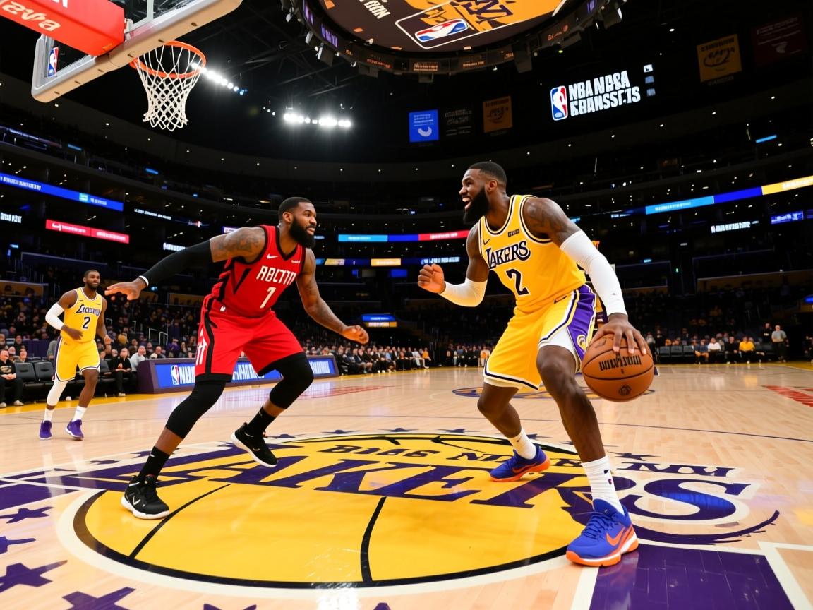 NBA常规赛新赛季开战火箭大胜湖人 第2张